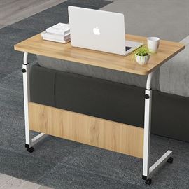 שולחן לפטופ ברוחב 80 ס"מ דגם ALEX צבע עץ טבעי מתצוגה ועודפים - argoflex
